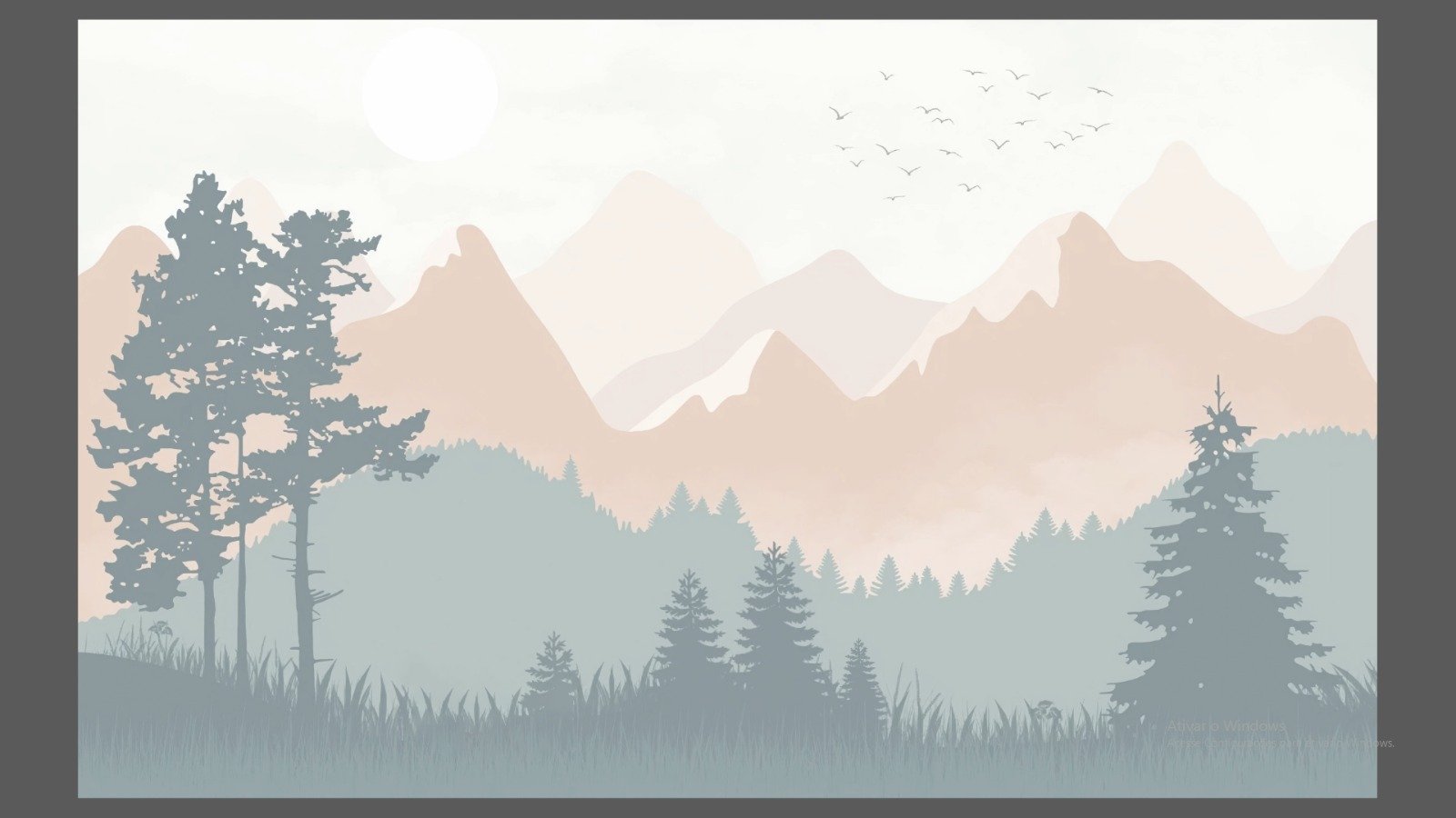 Papel de parede Montanha